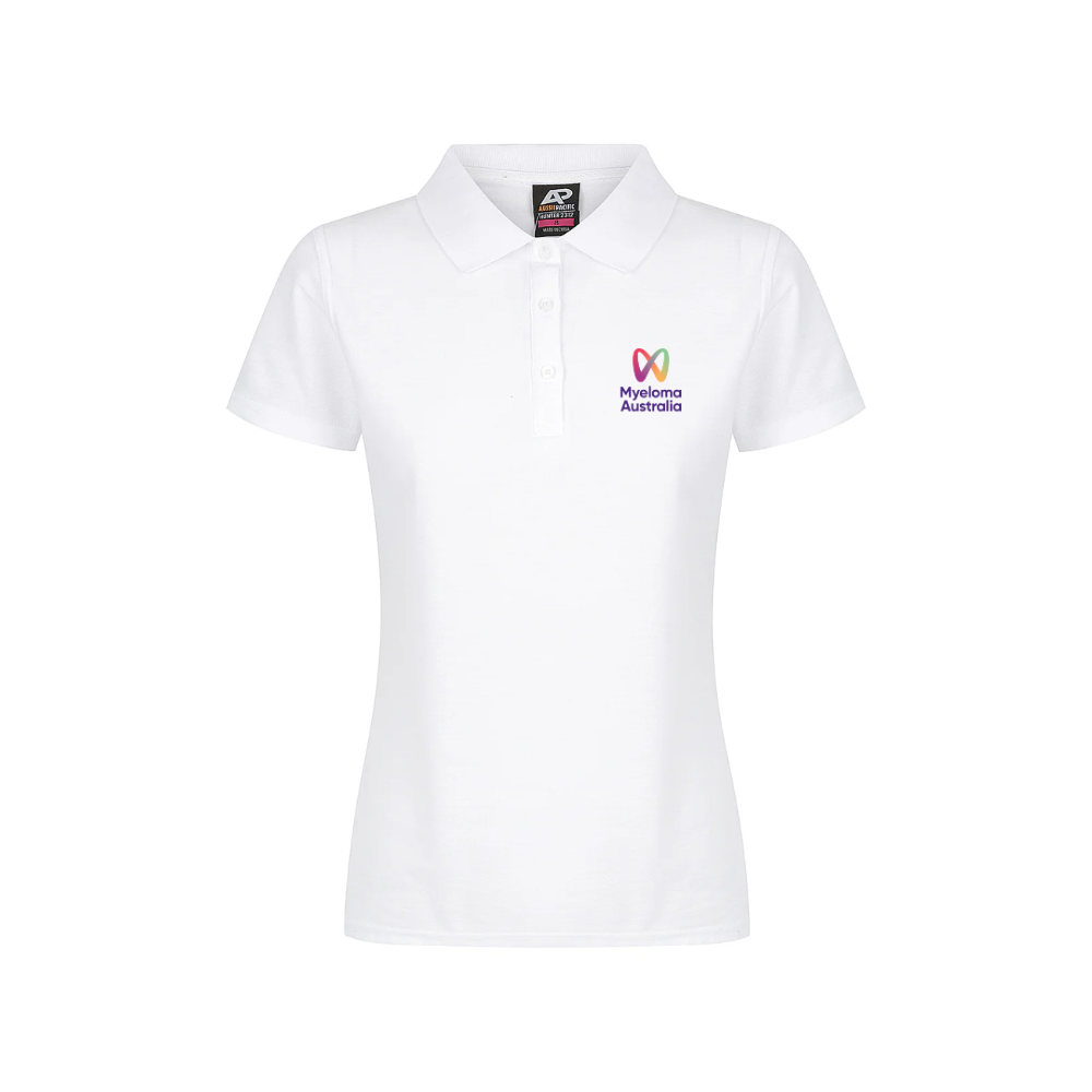Women's White Polo