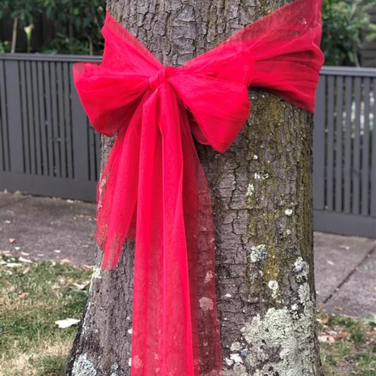 Christmas Big Red Bow